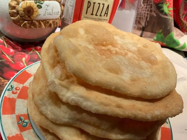 pizza fritta