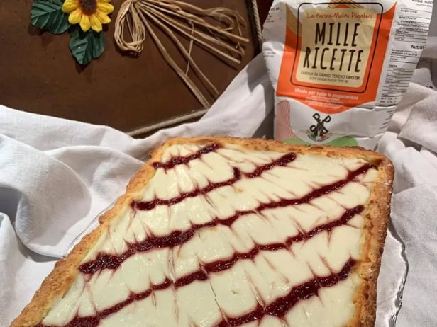 quadrotti alla ricotta variegati